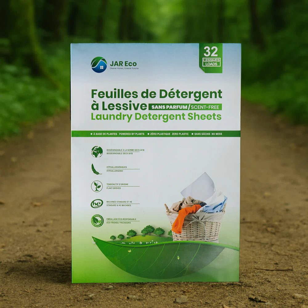 Feuilles de Détergent à Lessive Brise Océane